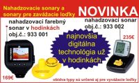 Revolun novinka- bezdrtov nahadzovacie sonary pre vyvacie lodky